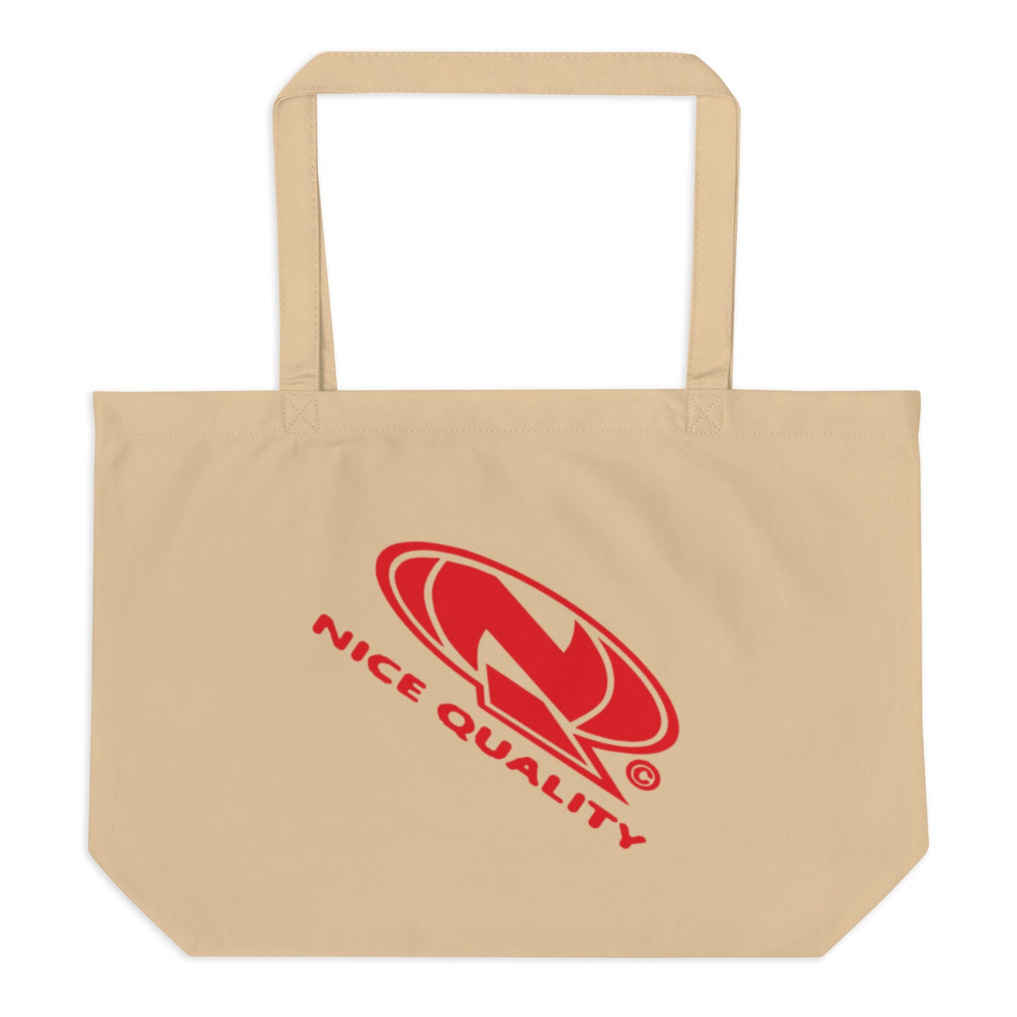 Large organic tote bag