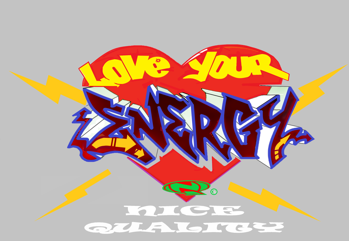 Higher power energy drawstring bag