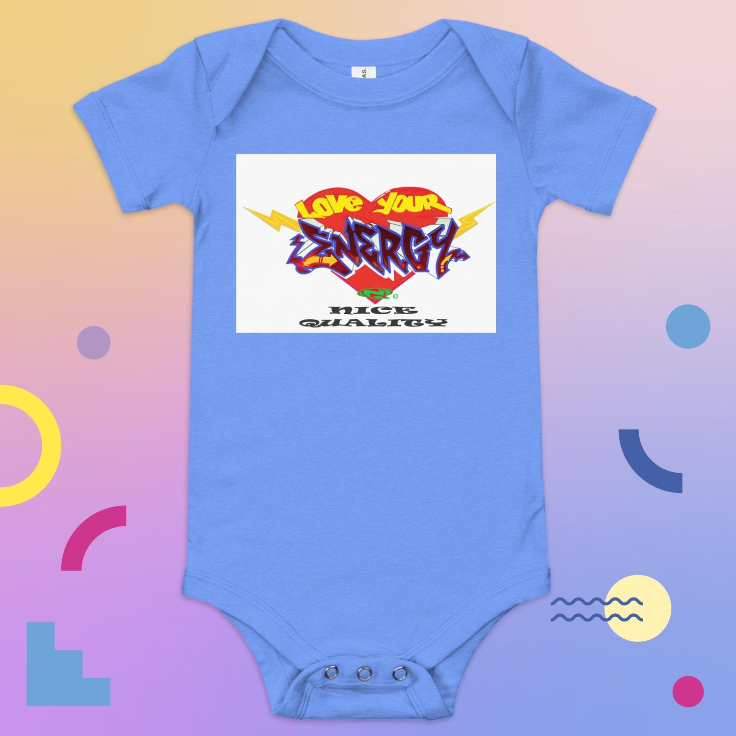 Energy baby short sleeve one piece