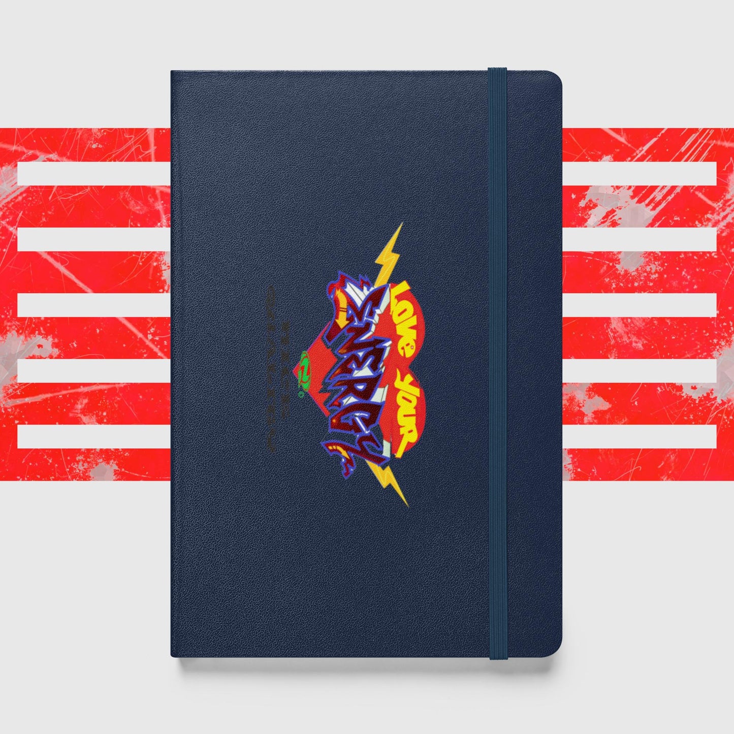 Hardcover bound notebook