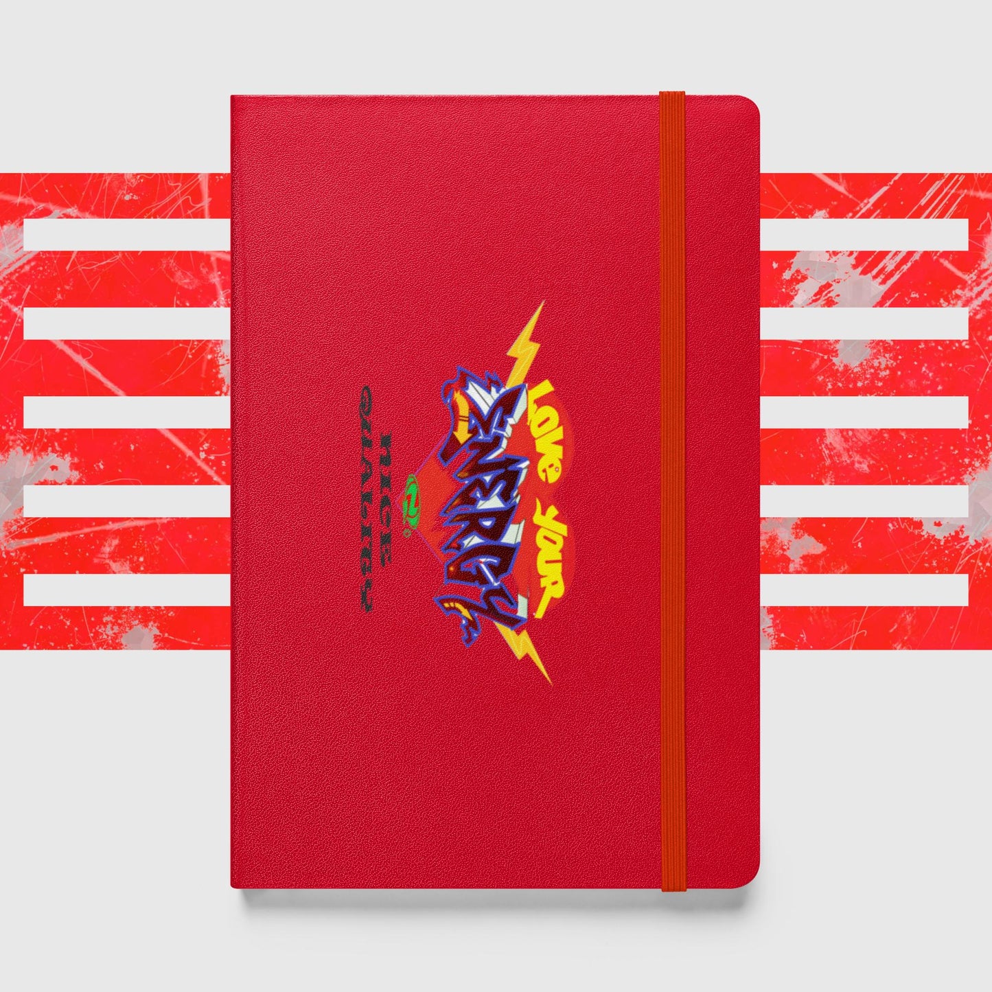 Hardcover bound notebook