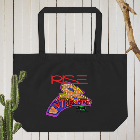 Large organic tote bag